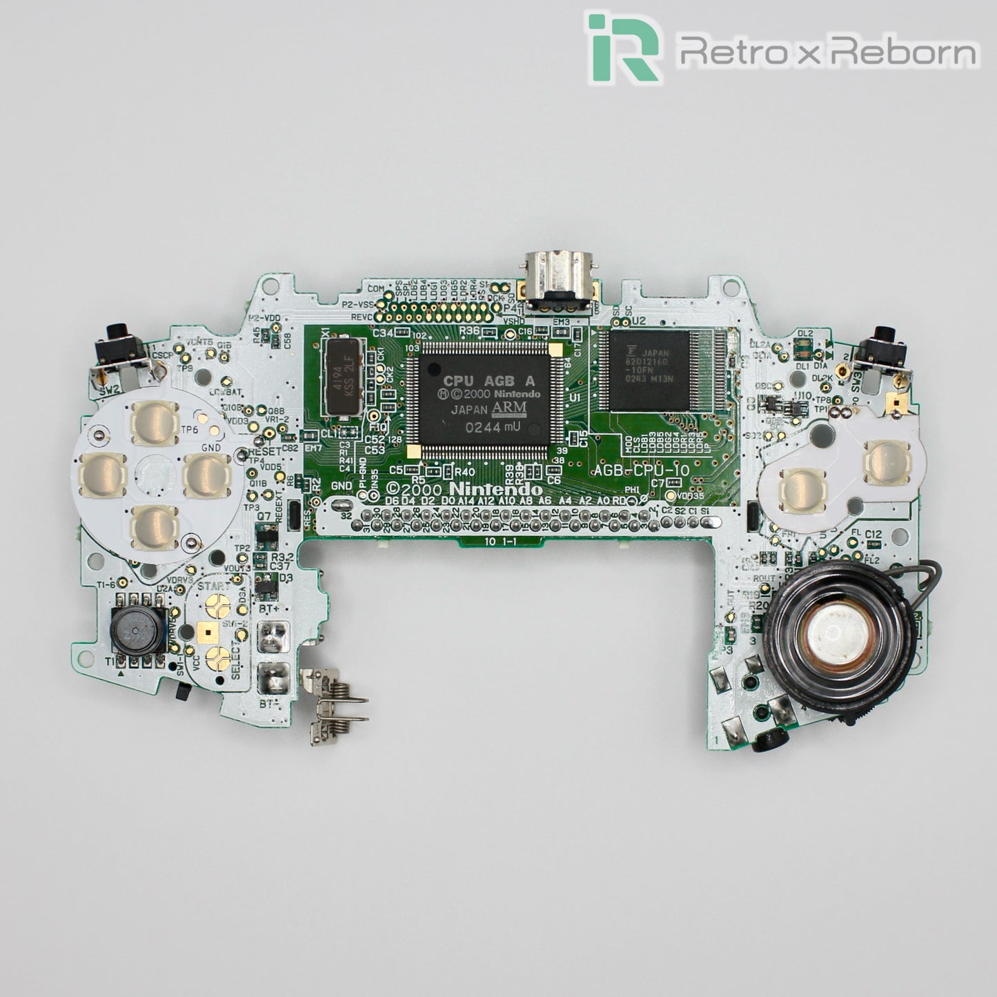 ゲームボーイアドバンス用 AB十字ボタン タクトスイッチ 化