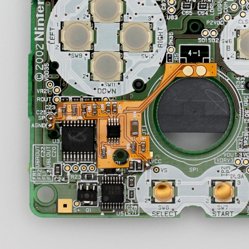 ゲームボーイアドバンスSP用 オーディオアンプ モジュール (CloudGame)