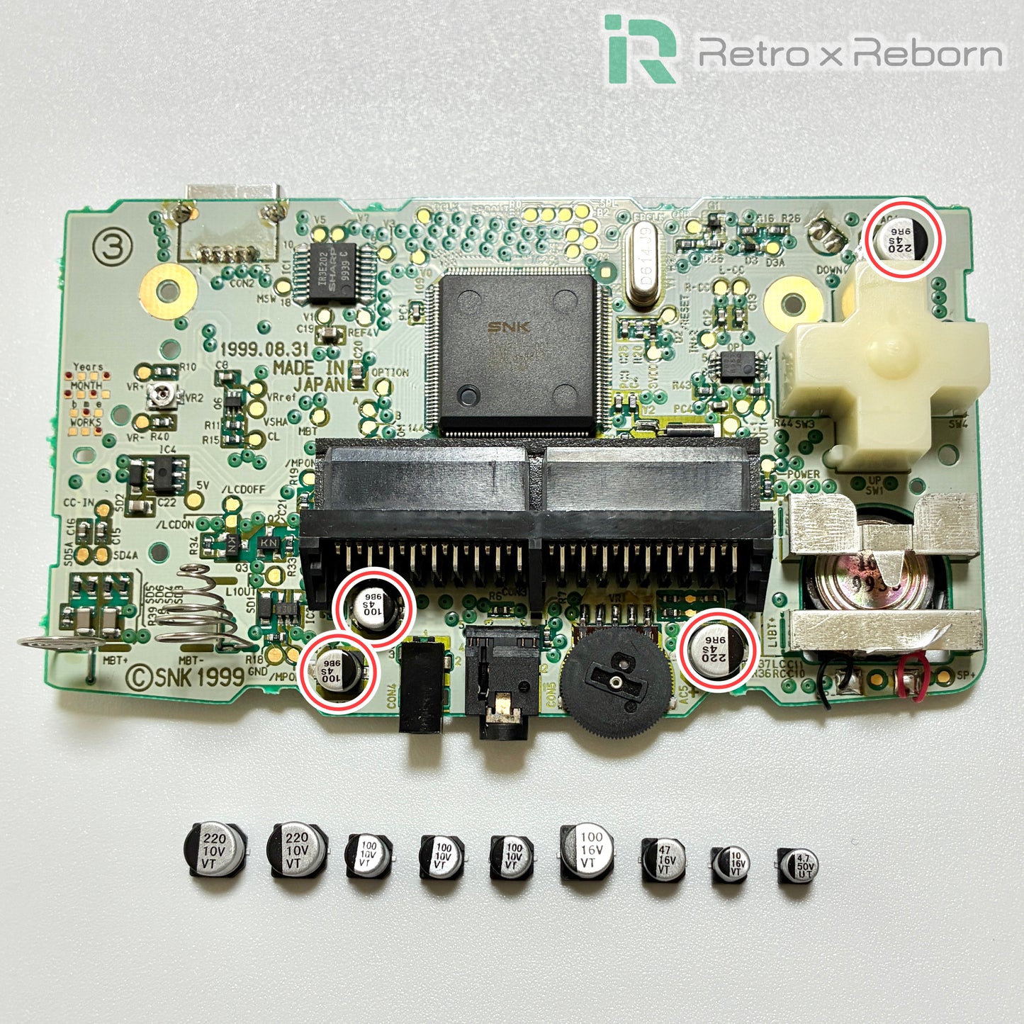 NEW ネオジオポケット カラー用 電解コンデンサ