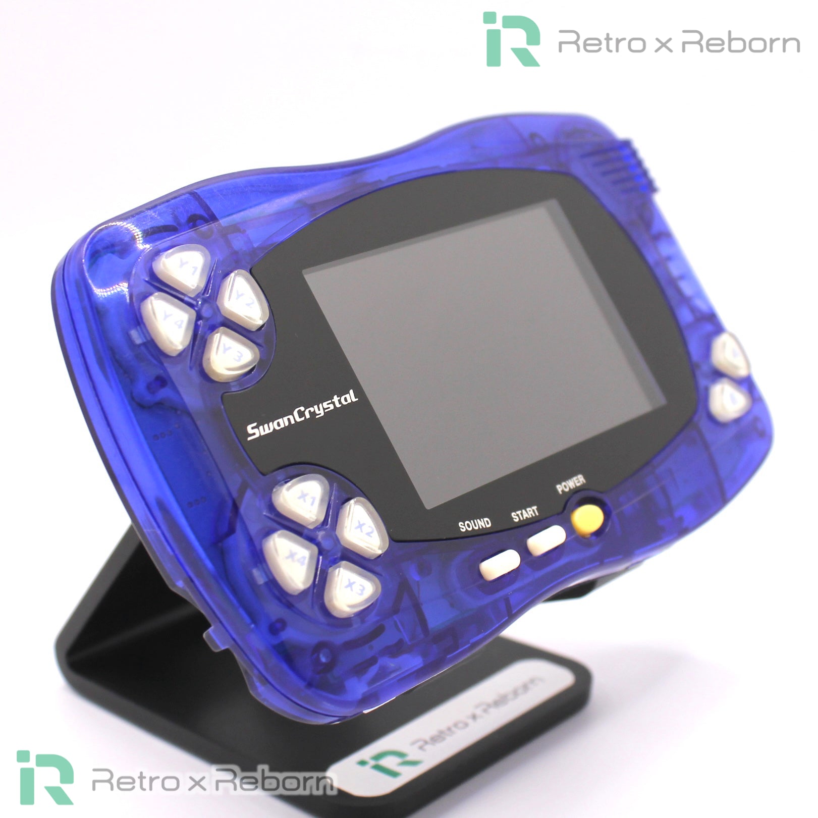 BANDAI - スワンクリスタル 本体 IPS バックライト液晶搭載 011 高画質化】ワンダースワンクリスタル（SwanCrystal） IPS液晶