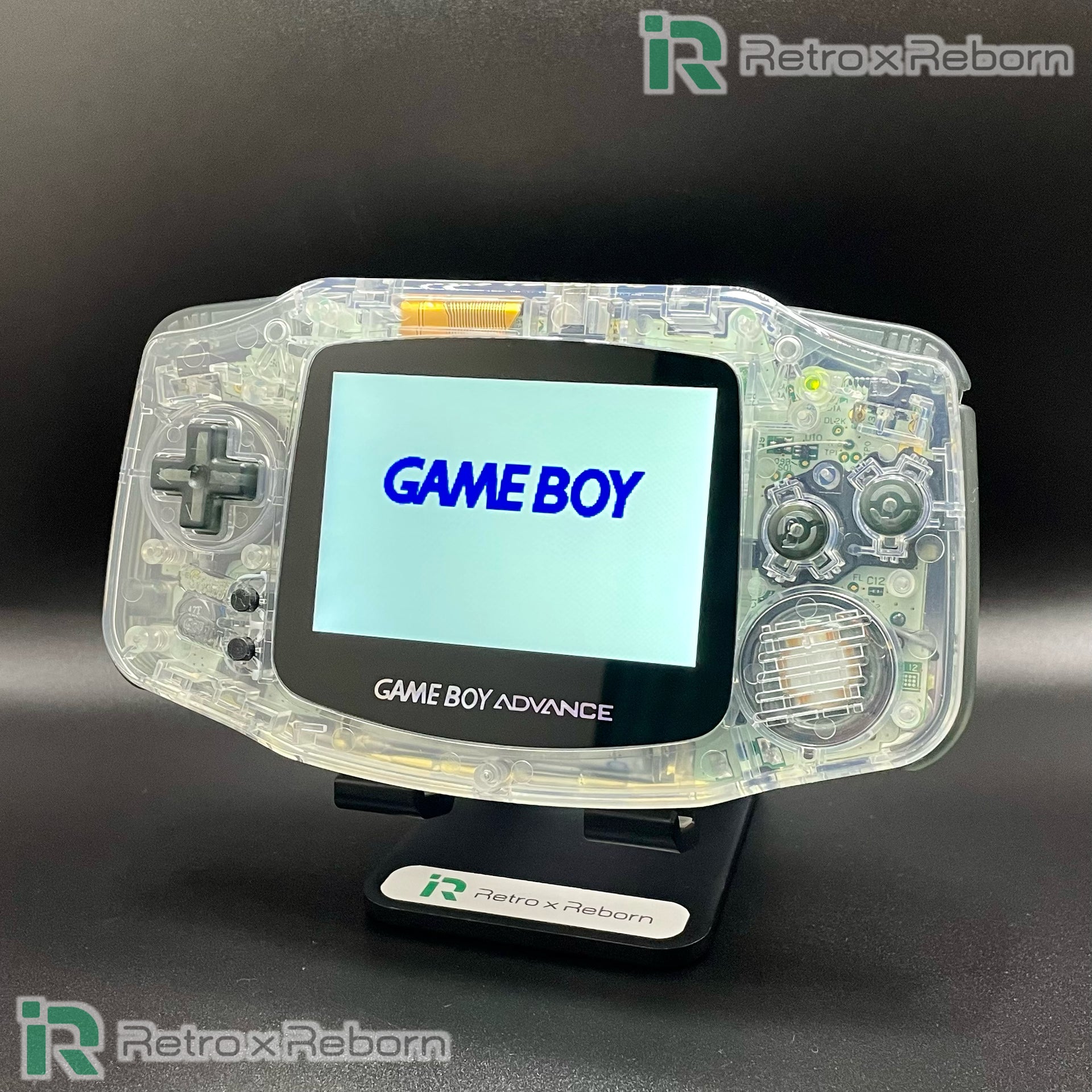 GBA ゲームボーイアドバンス 本体 IPS V2 バックライト 液晶 戻り 搭載  